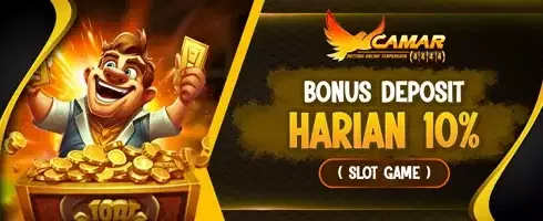 Bonus Deposit Harian 10% promotion
